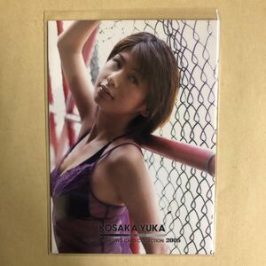 小阪由佳 2005 splash! トレカ アイドル グラビア カード 水着 ビキニ R37 タレント トレーディングカード 小阪有花