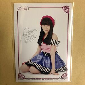 AKB48 多田愛佳 2012 トレカ アイドル グラビア カード R002N タレント トレーディングカード 印刷黒サイン