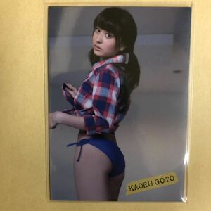 アイドリング!!! 後藤郁 2013 PLATINUM トレカ アイドル グラビア カード 水着 ビキニ 63 Kaoru Goto タレント トレーディングカード