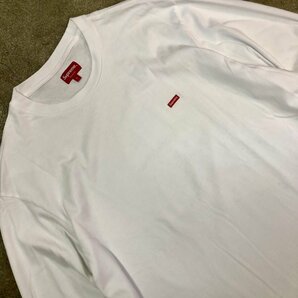 Supreme Small Box L/S Tee White L シュプリーム スモール ボックスロゴ ロンT ホワイトの画像2