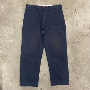 Supreme Pin Up Chino Pant Navy W34 シュプリーム ピンナップ ガール ロゴ ネイビー