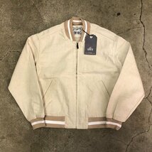 LEVI’S MADE＆CRAFTED A4352-001 Chaqueta Summer Bomber XS リーバイス スタジャン ベージュ_画像1