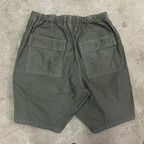 nonnative TROOPER SHORTS 03 COTTON BACK SATIN OVERDYED NN-P4152 1 オリーブ ノンネイティブ ショート パンツの画像2