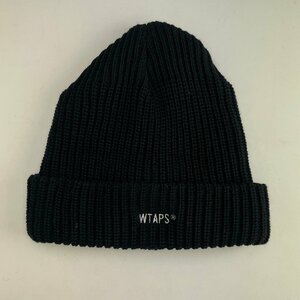 未使用品 23ss Wtaps BEANIE 02/BEANIE/CTPL.COOLMAX.SIGN Black クールマックス ビーニー ブラック