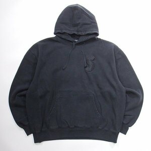 未使用品 23ss Supreme Overdyed S Logo Hooded Sweatshirt Black M シュプリーム オーバーダイ Sロゴ パーカー ブラック