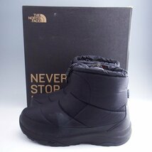 未使用品 THE NORTH FACE NF51874 Nuptse Bootie WP Ⅵ Short US10 28cm BLACK ノースフェイス ヌプシ ブーティー ブラック_画像1