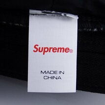 未使用品 Supreme Filled Cordura Crusher Black M/L シュプリーム クルーザーハット ブラック_画像5