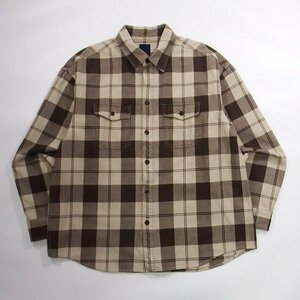 未使用同様品 visvim I.C.T. LUMBER L/S (N.D.) MUD 3 ICT Indigo Camping Trailer