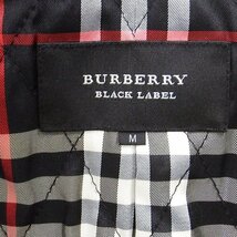 BURBERRY BLACK LABEL バーバリー ブラックレーベル ラムレザーコート M_画像4