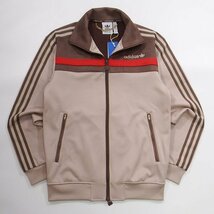 未使用品 adidas PREMIUM TRACK TOP Brown S アディダス プレミアム トラック トップ ブラウン_画像1