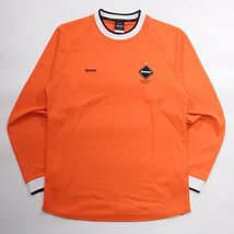 F.C.R.B. L/S TRAINING TOP M オレンジ エフ シー レアル ブリストル トレーニングトップ_画像1