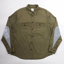 極美品 20ss visvim USM ALBACORE SHIRT L/S OLIVE 3_画像1