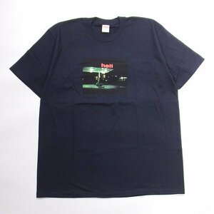 未使用品 Supreme Hell Tee Navy XL シュプリーム Tシャツ ネイビー