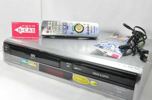 ★早い者勝ち★超絶美品 パナソニック DMR-XP20V VHS⇔DVD⇔HDD ダビOKビデオデッキ！リモ付 ダビ動作写真有♪