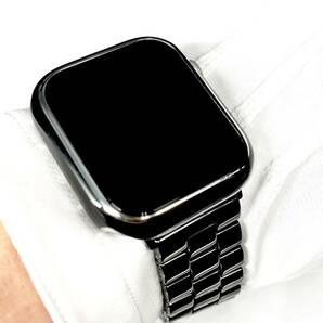 Sブラック★アップルウォッチバンド セラミックベルト Apple Watchの画像6