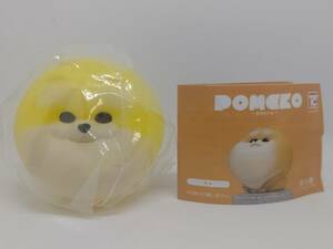 ●トイズキャビン emDASH★忠犬 ポメ公 き★エムダッシュ POMEKO 黄色 イエロー●未使用 ミニブック付き