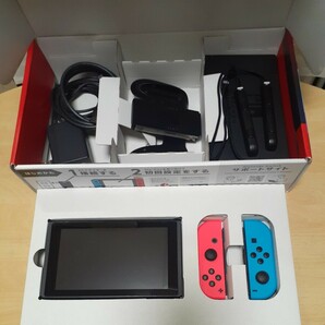 美品 Nintendo Switch本体 ニンテンドースイッチ 2020年12月購入品の画像2