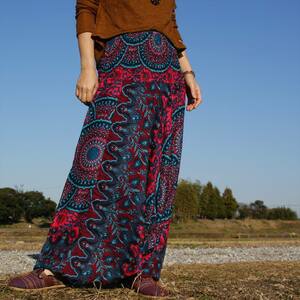 * ethnic Aladdin sarouel pants ...botanikaru including carriage * new goods unused B* Asian ethnic room wear yoga unisex 