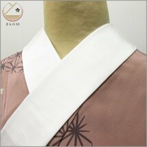 ★着物10★ 1円 絹 長襦袢 袖無双 身丈114cm 裄62cm [同梱可] ☆☆_画像1