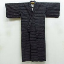 ★着物10★ 1円 木綿 着物 単衣 身丈132cm 裄61cm [同梱可] ☆☆☆_画像8