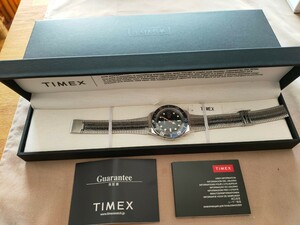 TIMEX　M79 オートマチック ブラック x ブルー 【自動巻き】tw2u29500　定価¥38.500-　新品未使用品　送料無料