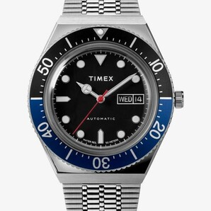 TIMEX M79 オートマチック ブラック x ブルー 【自動巻き】tw2u29500 定価¥38.500- 新品未使用品 送料無料の画像2