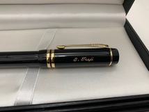 ☆1円スタート☆ 【未使用】　PARKER 万年筆 DUOFOLD ペン先 18k750 パーカー デュオフォールド　記名有 ◆23709_画像2