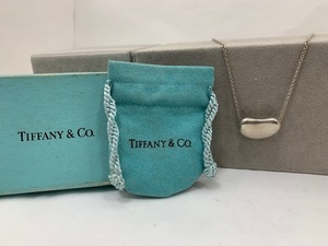 ☆1円スタート☆　Tiffany & Co. ティファニー　ビーンズ　エルサペレッティ　ネックレス　SV925　シルバー アクセサリー ◆23881