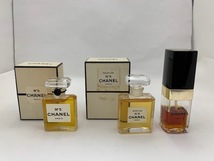 ☆1000円スタート☆　香水　3点セット　シャネル No5 パルファム 7ml CHANEL No5 PARFUM　◆23978_画像1