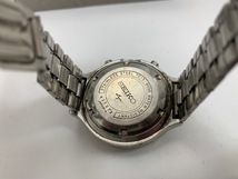 ☆1000円スタート☆ SEIKO 5SPORTS セイコー ファイブスポーツ スピードタイマー 7015-8000 自動巻き デイデイト 腕時計 稼働品 ◆24002_画像6