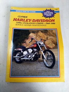 CLYMER HARLEY-DAVIDSON 1340cc EVOLUTION V-TWINS 1984-1986 M426 service repair maintenance クライマー ハーレーダビッドソン 中古