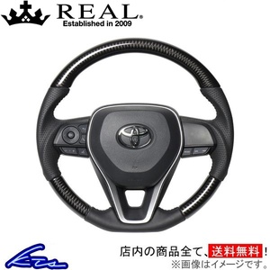 カローラスポーツ 210系 10系 ステアリング レアル オリジナルシリーズ TYA-BKC REAL ソフトDシェイプ 小径 ガングリップ COROLLA SPORT