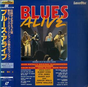 B00165920/LD/ジョン・メイオール & ジ・オリジナル・ブルースブレイカーズ「Blues Alive ブルース・アライブ (1983年・SM068-3137)」