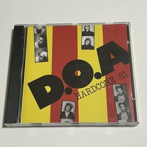 CD D.O.A.『Hardcore '81』(Sudden Death Records SDR-0049)