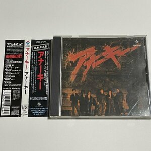 CD アナーキー『亜無亜危異』1stアルバム ファースト・アルバム