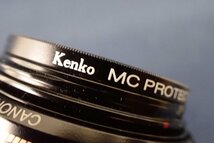 ★032112 キャノン CANON ZOOM LENS EF 28-105mm F3.5-4.5 / Kenko MC PROTECTOR 58mm カメラレンズ ジャンク品★_画像4