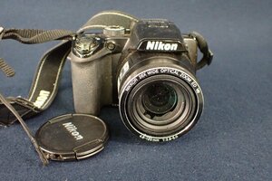 ★032113 ニコン Nikon COOLPIX P100 NIKKOR 26X WIDE OPTICAL ZOOM ED VR 4.6-120mm F2.8-5.0 コンパクトデジタルカメラ ジャンク品★