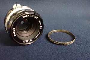 ★032510 Nikon NIKKOR-H・C Auto 1:2 f=50mm L1B 52mm Nikon LENS レンズ ニコン ★