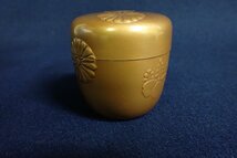 ★032608 茶道具 茶器 棗 蒔絵 ★_画像4