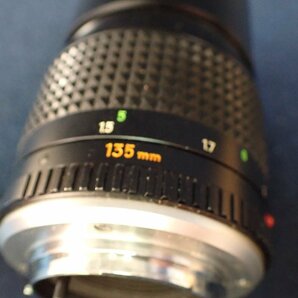 ★032748 ミノルタ MINOLTA MC TELE ROKKOR F2.8 135mm カメラレンズ ジャンク品★の画像7