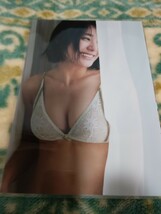 150μ 厚手ラミネート加工 切り抜き B5 新田桃子 HEALTHY SEXY STOIC PEACH 10ページ 表紙付 水着姿_画像2