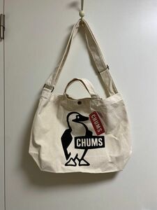 新品☆CHUMS キャンパストート　 ショルダーバッグ　 2way