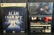 ALAN WAKE Limited Edition XBOX360 日本版 3ディスク 包装フィルムそのまま超美品 _画像3