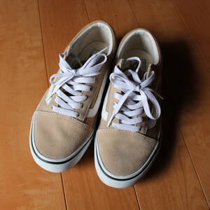 VANS　スニーカー　25㎝　ベージュ