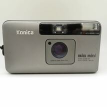 通電のみ確認 KONICA コニカ BIG mini ビッグミニ BM-201 フィルムカメラ_画像2