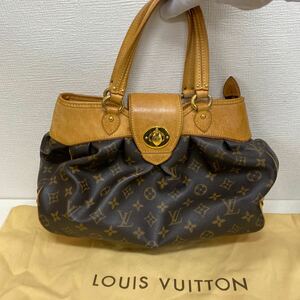 LOUIS VUITTON ルイヴィトン モノグラム ボエシPM ハンドバッグ トートバッグ ハイブラ 箱付 ブラウン M45715 バッグ 人気モデル 売り切り