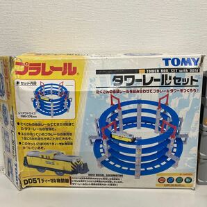 1円〜 TOMY トミー プラレール レール 電車 車両 トーマス 新幹線 まとめて ジャンク おもちゃ 玩具 タワーレールセット 大量 ホビー 売切の画像2