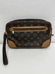 LOUIS VUITTON ルイ・ヴィトン モノグラム マルリー・ドラゴンヌ M51825 セカンドバッグ クラッチバッグ ブラウン