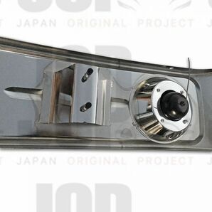 2t レトロ オバQ メッキ バンパー イエロー フォグ 付き 汎用 2分割 バス バンパー 2トン 標準 新品 小型 H270mm W1800mmの画像4