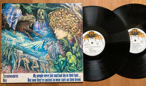 UK盤　2LP Tyrannosaurus Rex / My People were Fair And Had Sky In Their Hair / Prophets, Seers & Sages